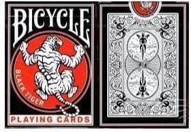 United States Playing Card Company karty Bicycle Black Tiger - Revival Edition