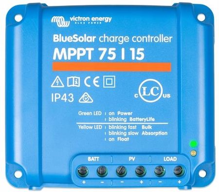 Victron Energy Regulator Ładowania Bluesolar MPPT 75/15 SCC010015050R