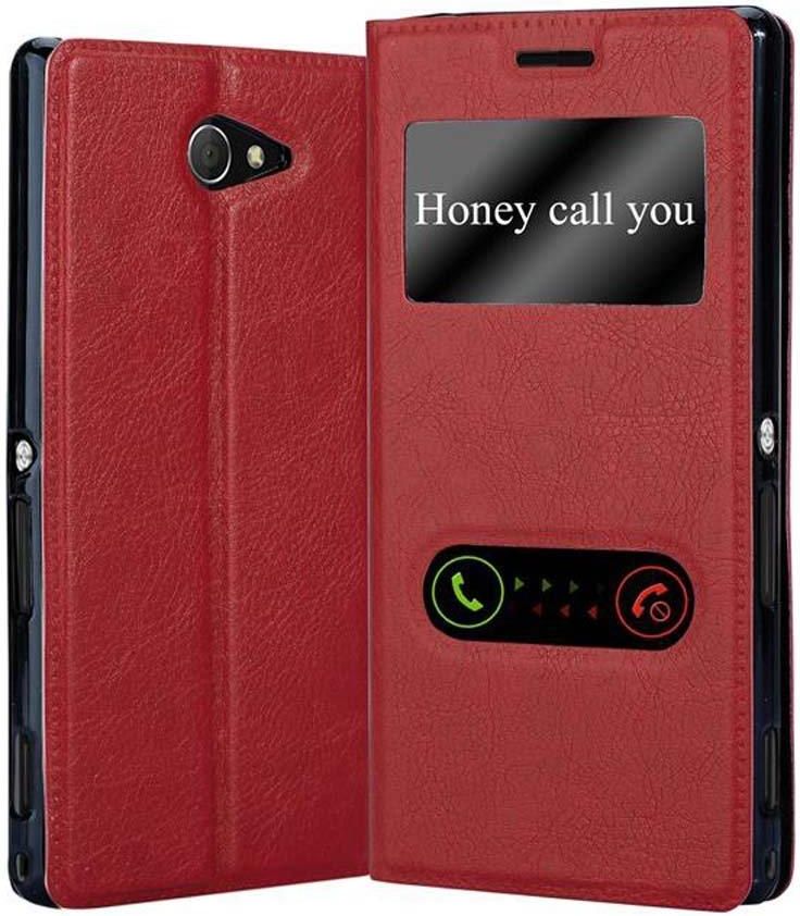 Custodia per Sony Xperia M2 / M2 AQUA Portafoglio Protettiva Magnetica