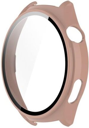 Bizon Etui Case Glass Watch Do Huawei 4 Różowe