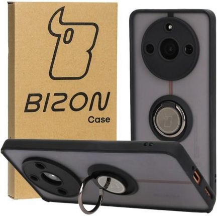 Bizon Etui Case Hybrid Ring Do Realme 11 Pro Czarne
