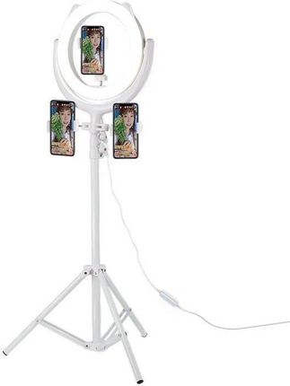Remax Selfie Stick Statyw Z Uchwytem Na Telefon Lampą Led