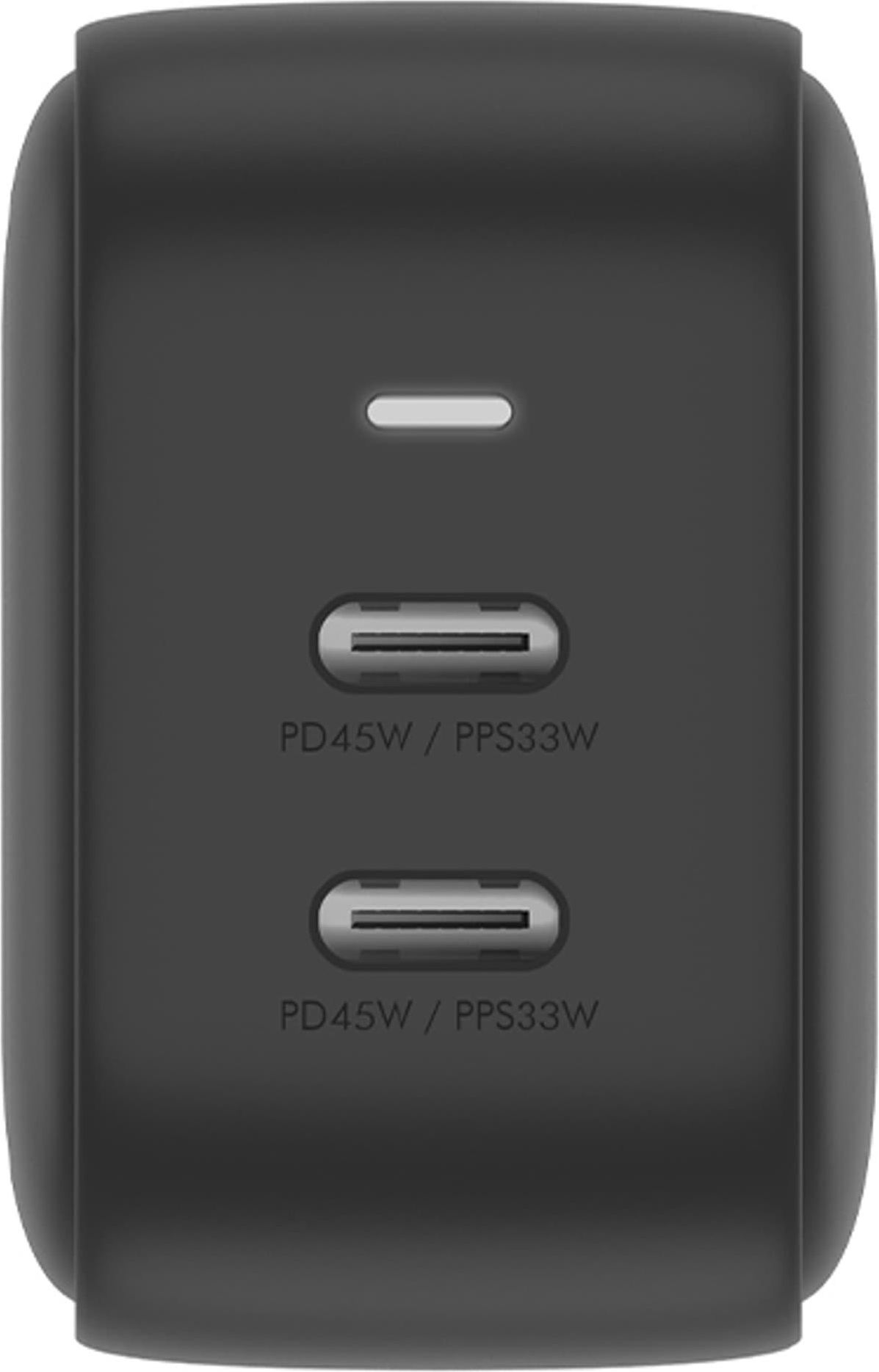 Ładowarka do telefonu Energea Ład Siec 2Xusb C Pd Pps 45W 2C Czarny ...