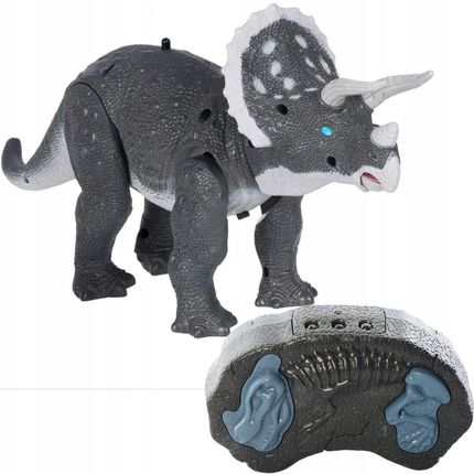 Kindersafe Dinozaur Sterowany Triceratops Pilot Chodzi Ryczy
