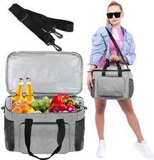 Zdjęcie Springos Torba Termiczna 16L Kosz Termiczny Szary - Sędziszów Małopolski