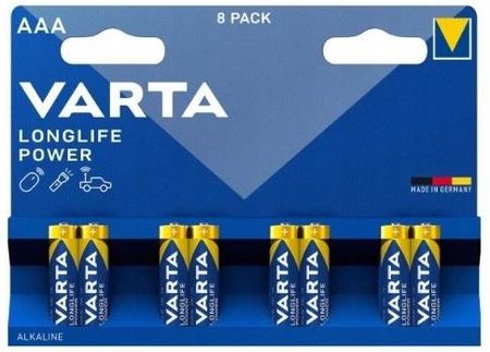Varta Varta, Longlife Power Micro Aaa Bateria, 8 Sztuk
