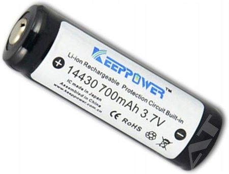 Keeppower 14430 -700Mah 3,7V Li-Ion Zabezpieczony
