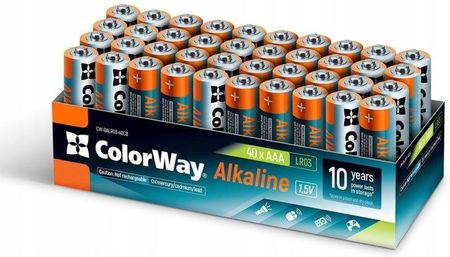 Colorway Baterie Сolorway Alkaline Power Aaa (40Szt.)