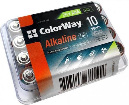Colorway Baterie Alkaline Power Aaa, 24 Szt