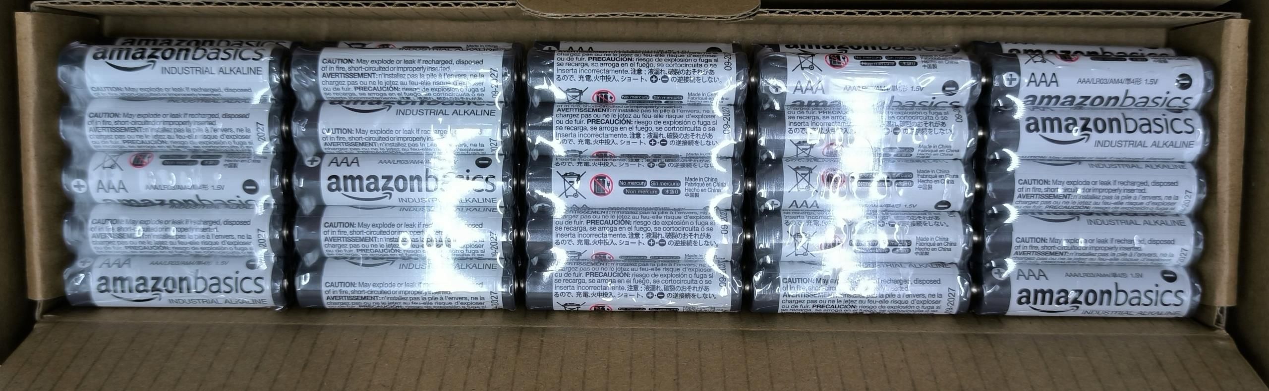 Amazon Basic Zestaw Baterii Basics 250 Pack Aaa - Ceny i opinie na Ceneo.pl