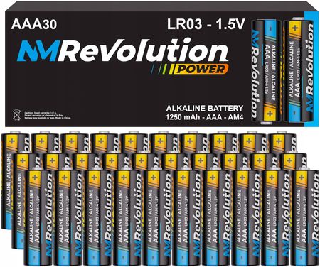 Nm Revolution 30X Baterie Alkaliczne Aaa Paluszek R3 Lr03 1.5V