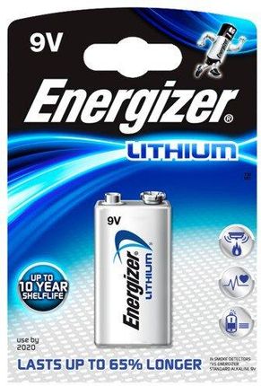 Energizer Bateria Litowa La522/9V 6F22 Blister