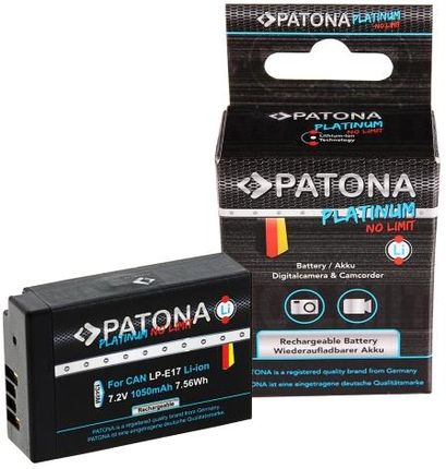 Patona Akumulator Platinum Canon Lp-E17 Eos 200D 750D 760D 8000D