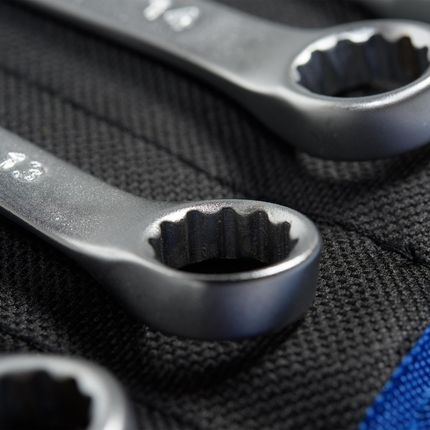 Zestaw kluczy płasko-oczkowych NAC SP-12-S 12 sztuk - zdjęcie 2