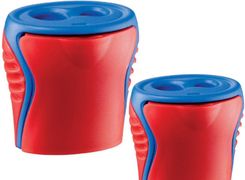 Zdjęcie Maped Temperówka Boogy Z Pojemnikiem 2 Otwory Czerwono-Niebieska - Kościerzyna