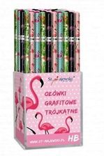 Zdjęcie Majewski Ołówek Drewniany Trójkątny Hb Flaming Bambino 1Szt. - Będzin