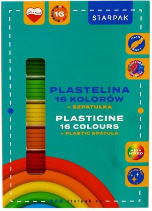Starpak Plastelina 16 Kolorów Na Fali 517735