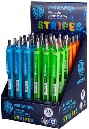 Astra Długopis Automatyczny Pen Stripes 157467