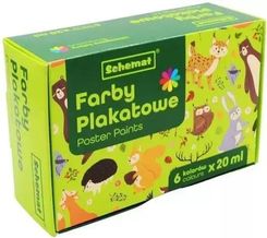 Zdjęcie Schemat Farby Plakatowe 20Ml 6 Kolorów - Krzywiń