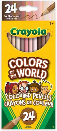 Crayola 24 Kredki Ołówkowe Colours Of The World