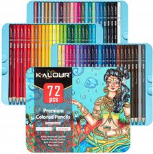 Zdjęcie Kalour Kredki 72 Ołówkowe Premium - Biskupiec