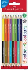 Zdjęcie Faber-Castell Kredki Dwustronne 8 Kolorów Opakowanie Blistrowe - Śrem
