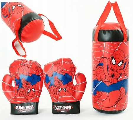 Worek bokserski rękawice spiderman dla dzieci