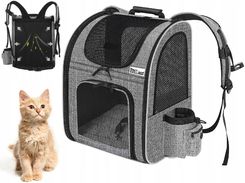 Zdjęcie PLECAK TORBA DLA KOTA / PSA TRANSPORTER WYTRZYMAŁY - Łochów