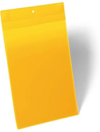 Durable Magnetyczna Neodymowa Kieszeń Magazynowa A4 Pionowa Żółty (174704)