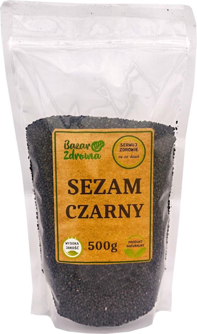 Bazar Zdrowia Sezam Czarny Ziarno 500g Ceny I Opinie Ceneopl 4339