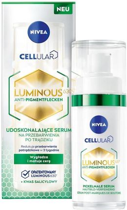 Nivea Cellular Luminous 630® Udoskonalające Serum Na Przebarwienia Po Trądziku 30 ml