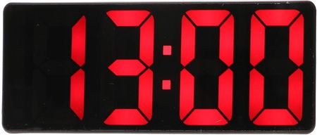 BUDZIK Elektroniczny Zegar cyfrowy LED Termometr 978, CZERWONY