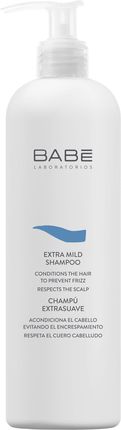 Babe Laboratorios Łagodny Szampon Do Wszystkich Rodzajów Włosów Z Miodem I Pantenolem 500 ml