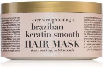Ogx Brazilian Keratin Smooth Extra Strenght Maseczka Wygładzająca Z Keratyną 300 ml