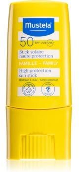 Mustela Sun High Protection Sun Stick Sztyft Do Opalania Spf 50 9 ml