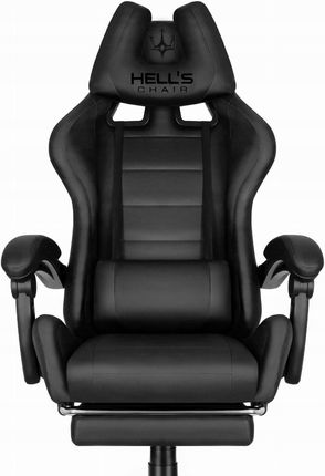 Hell's Chair HC-1039 Black Czarny Tkanina HC1039BLACKMESH