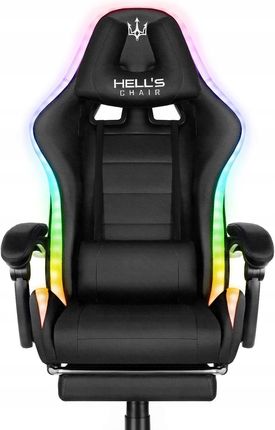 Hell's Chair HC-1039 LED RGB Mesh HC1039BLACKLEDRGB