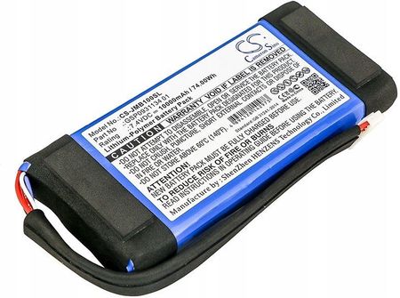 Akumulator Bateria typu GSP0931134 01 do JBL Boombox /  CS-JMB100SL