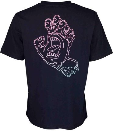 koszulka SANTA CRUZ - Void Hand Fade T-Shirt Black (BLACK) rozmiar: 8