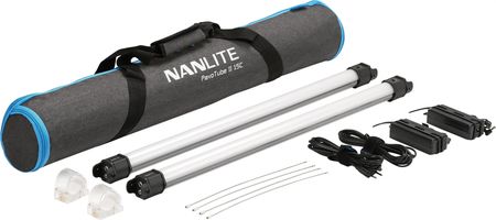 Nanlite Pavotube II 15C LED RGBWW Tube Light 2 Light Kit | Zestaw 2 mieczy świetlnych, tub LED, 0.7m, 60W, DMX, 2700K-7500K
