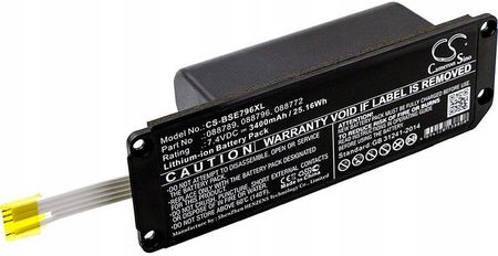 Akumulator Bateria typu 088789 088796 088772 080841 do BOSE Soundlink Mini 2 / 3400mAh / CS-BSE796XL