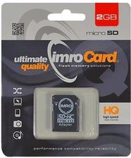 Zdjęcie IMRO IMRO SD 2GB Micro 1 adapt (IMRNOI40916) - Warszawa
