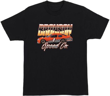 koszulka BRONSON - Racing Raw S/S Heavyweight T-Shirt Black XXL Mens Bronson Speed Co. (146684) roz