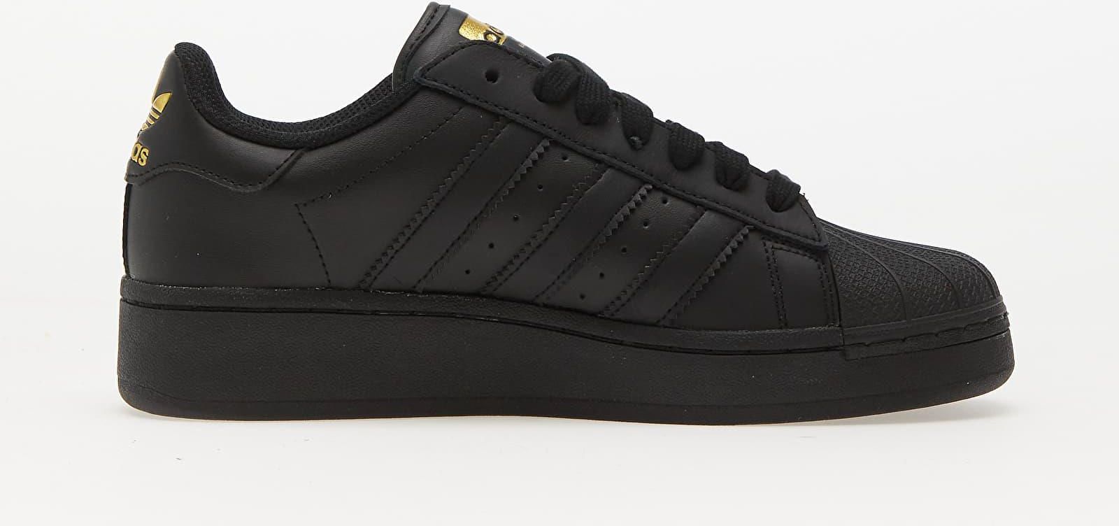 adidas gazelle silver green womens SUPERSTAR XLG "BLACK"