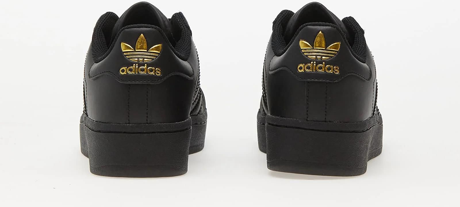 Adidas Superstar Xlg Core Black/ Core Black/ Gold Metallic