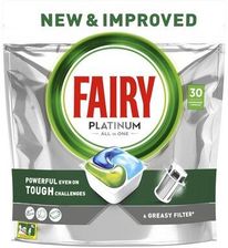 Zdjęcie FAIRY Platinum All in One Green Kapsułki do zmywarki 30 szt. - Kargowa