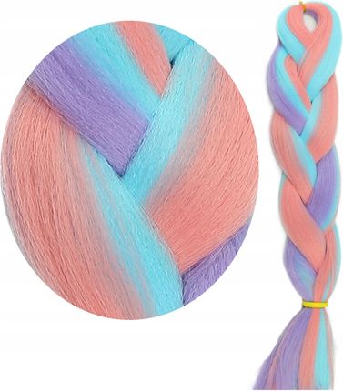 Luvu Pasma Syntetyczne Włosy Kolorowe Warkocze Dredy