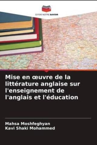 Mise En Uvre De La Litt Rature Anglaise Sur L Enseignement De L Anglais Et L Ducation