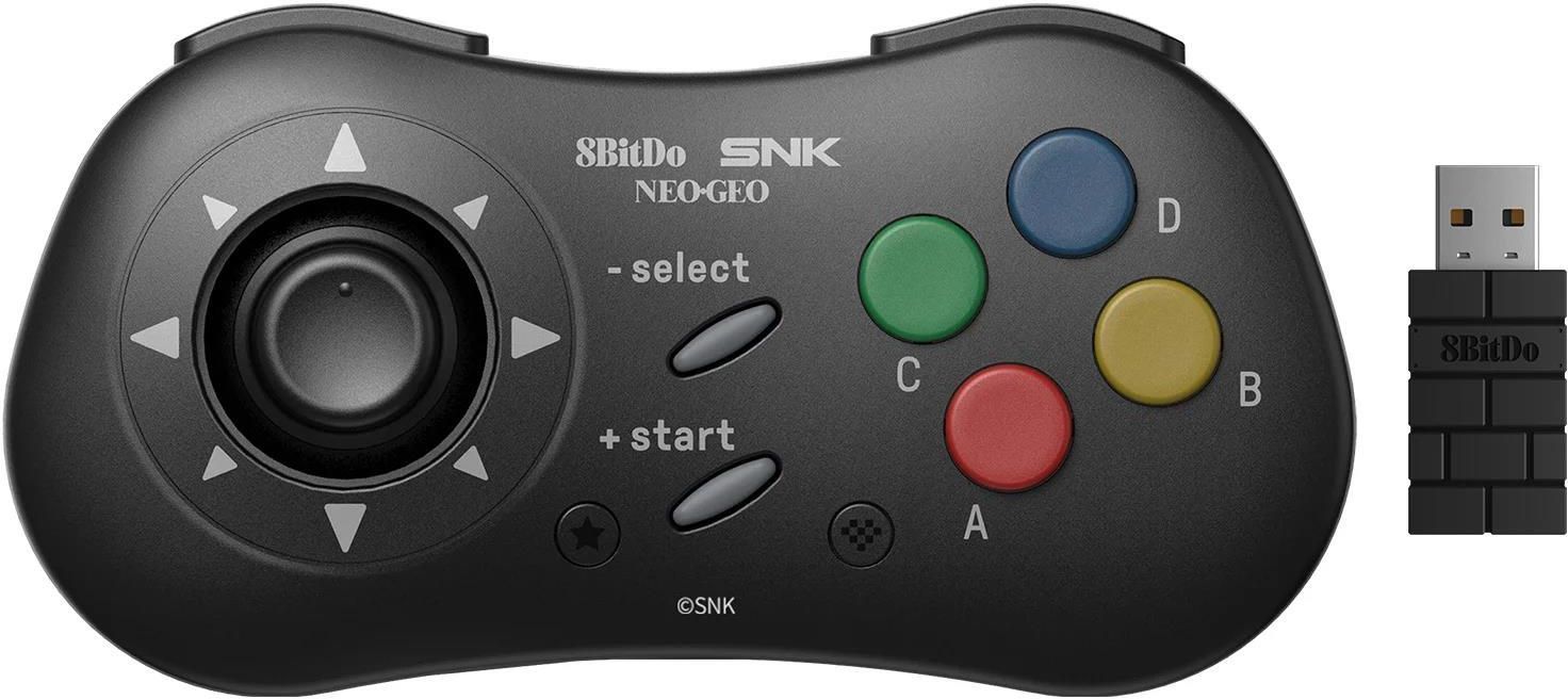 Gamepad 8BitDo NEOGEO Wireless Pad Black Edition RET00371 - Ceny i ...