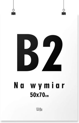 Plakat B2 50X70 Cm Wydruk Cyfrowy Papier 200G M2